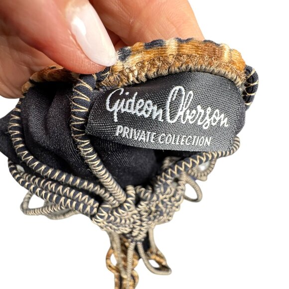 GIDEON OBERSON One piece swimsuit bungee cord detail size small - Picture 5 of 6